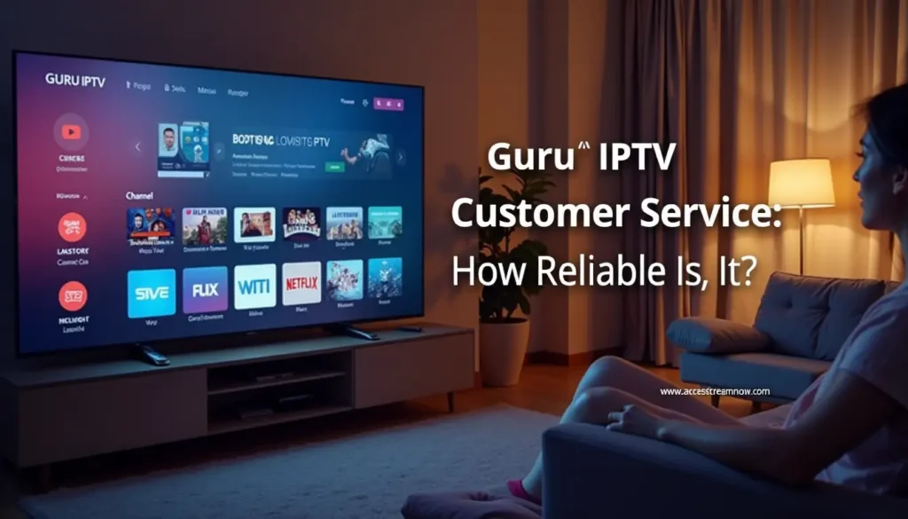 guru iptv customer service
